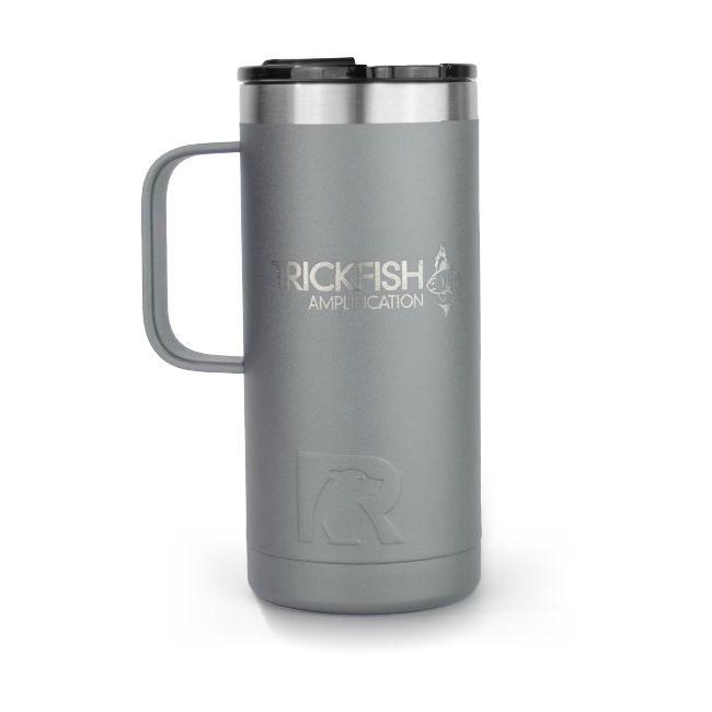 Trickfish 16oz Travel Coffee Mug